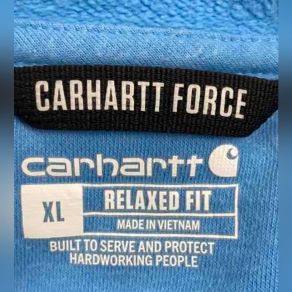 Carhartt Force Relaxed Fit Lightweight Logo Graphic Sweatshirt Size XL MSRP$64.9 - Picture 4 of 5